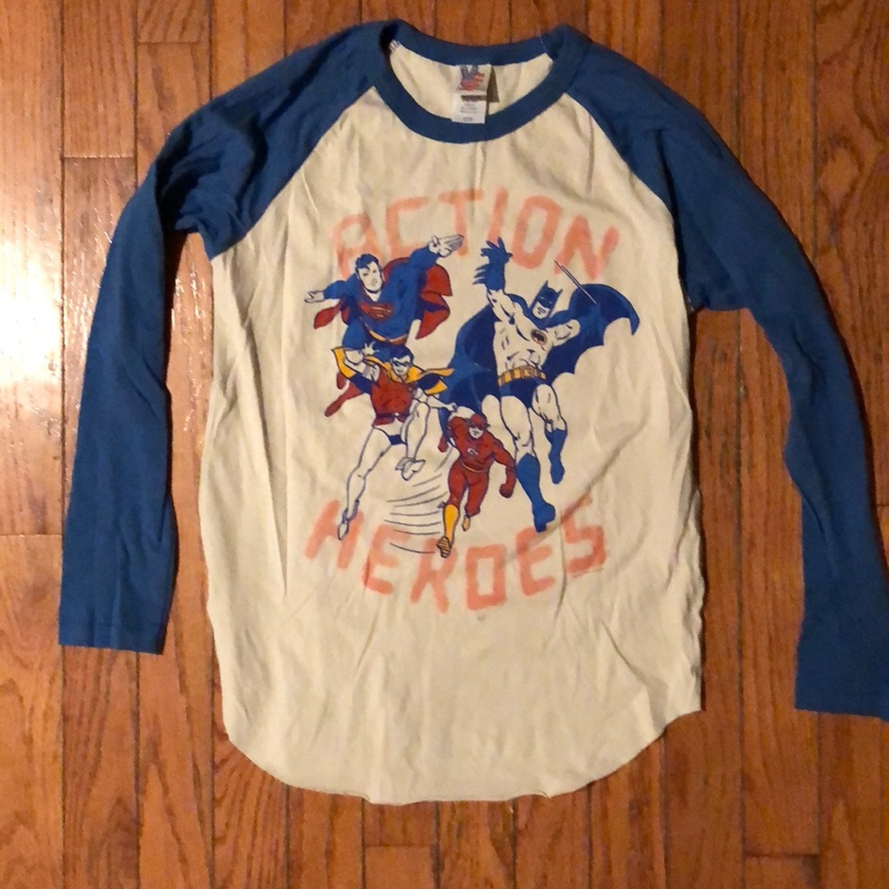 Boys Action Heroes Raglan